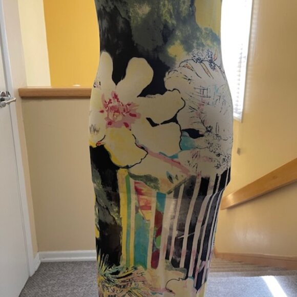 Missoni Hugging Long Dress with Abstract Design size small - Picture 9 of 9